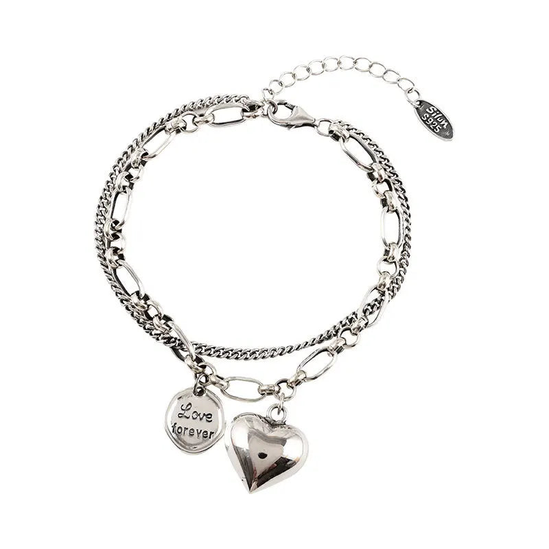 Pulseira Amor para Sempre Prata 925
