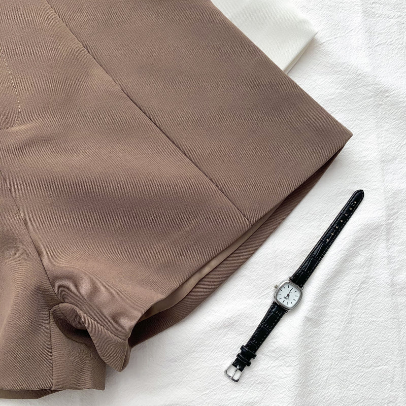 Shorts Siena – Alfaiataria Casual com Cinto