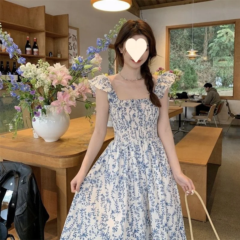 Vestido Amélie – Romance Floral & Elegância Natural