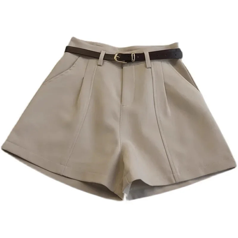 Shorts Amalfi – Cintura Alta & Corte A em Alfaiataria