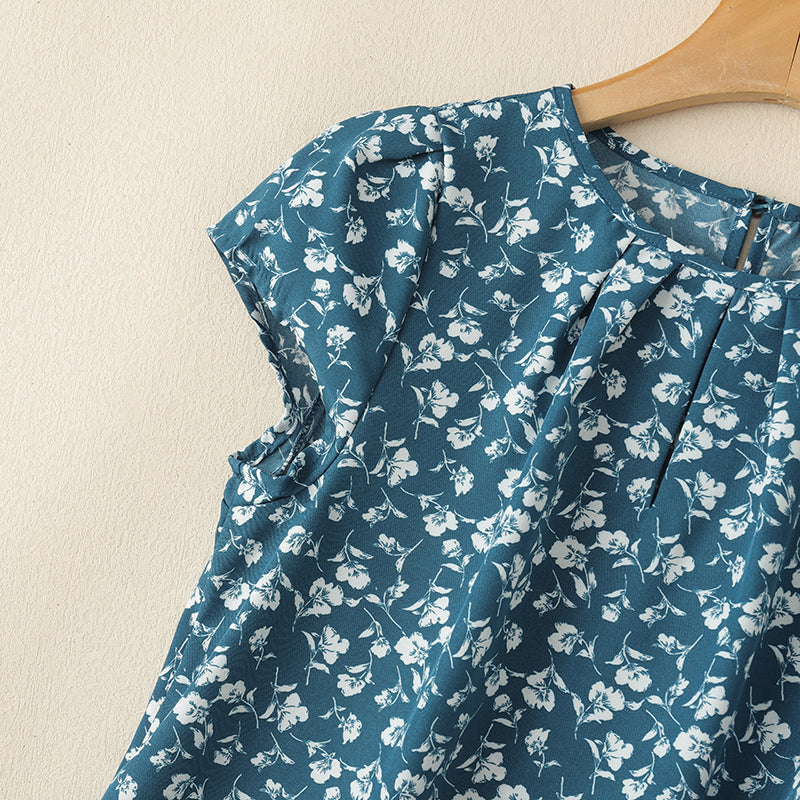 Blusa Feminina RYVEI Floral Leve de Verão