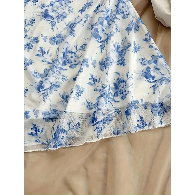 Vestido A-Line Feminino Casual de Verão