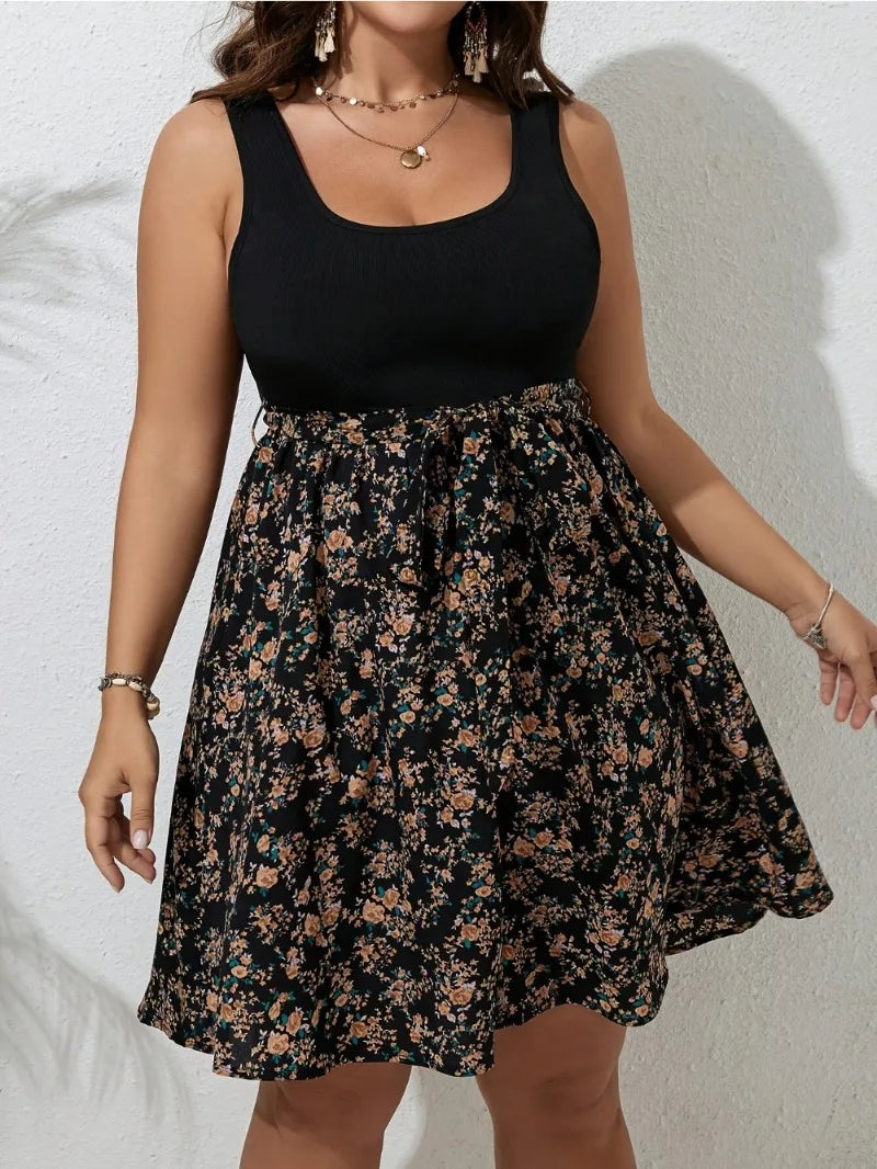 Vestido Olivia – Floral Clássico & Conforto com Estilo
