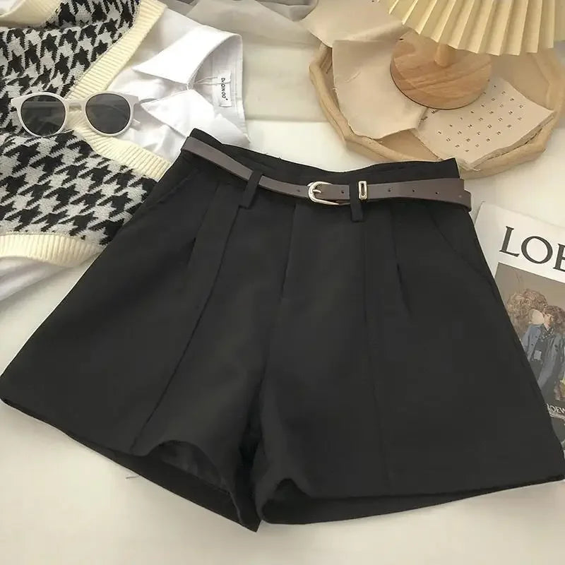 Shorts Amalfi – Cintura Alta & Corte A em Alfaiataria