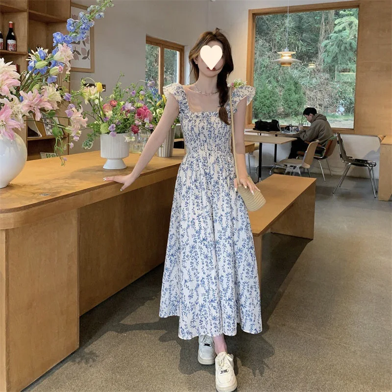 Vestido Amélie – Romance Floral & Elegância Natural