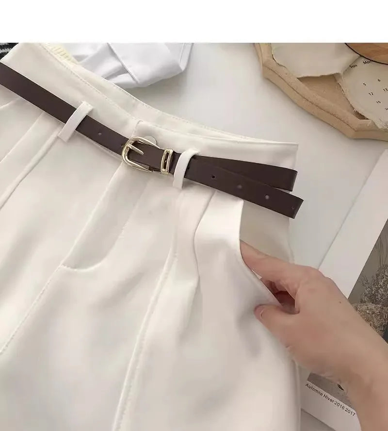 Shorts Amalfi – Cintura Alta & Corte A em Alfaiataria