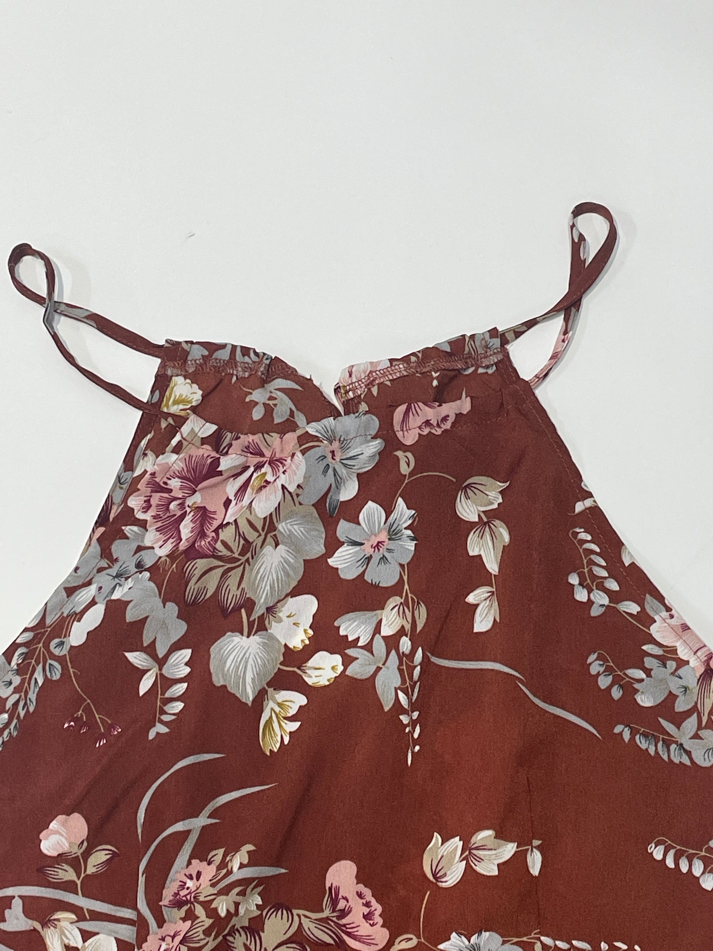 Vestido de Verão Floral Slim Fit