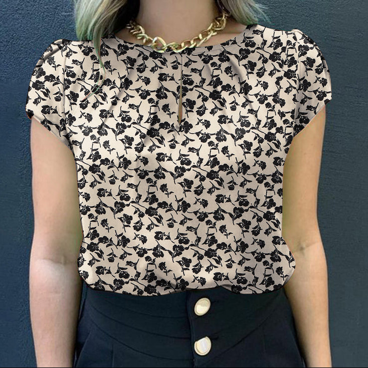 Blusa Feminina RYVEI Floral Leve de Verão