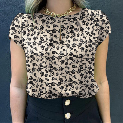 Blusa Feminina RYVEI Floral Leve de Verão