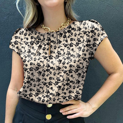 Blusa Feminina RYVEI Floral Leve de Verão