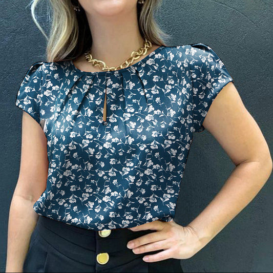 Blusa Feminina RYVEI Floral Leve de Verão