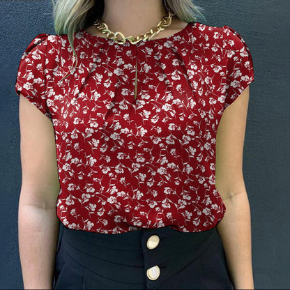 Blusa Feminina RYVEI Floral Leve de Verão