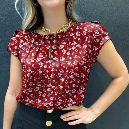 Blusa Feminina RYVEI Floral Leve de Verão