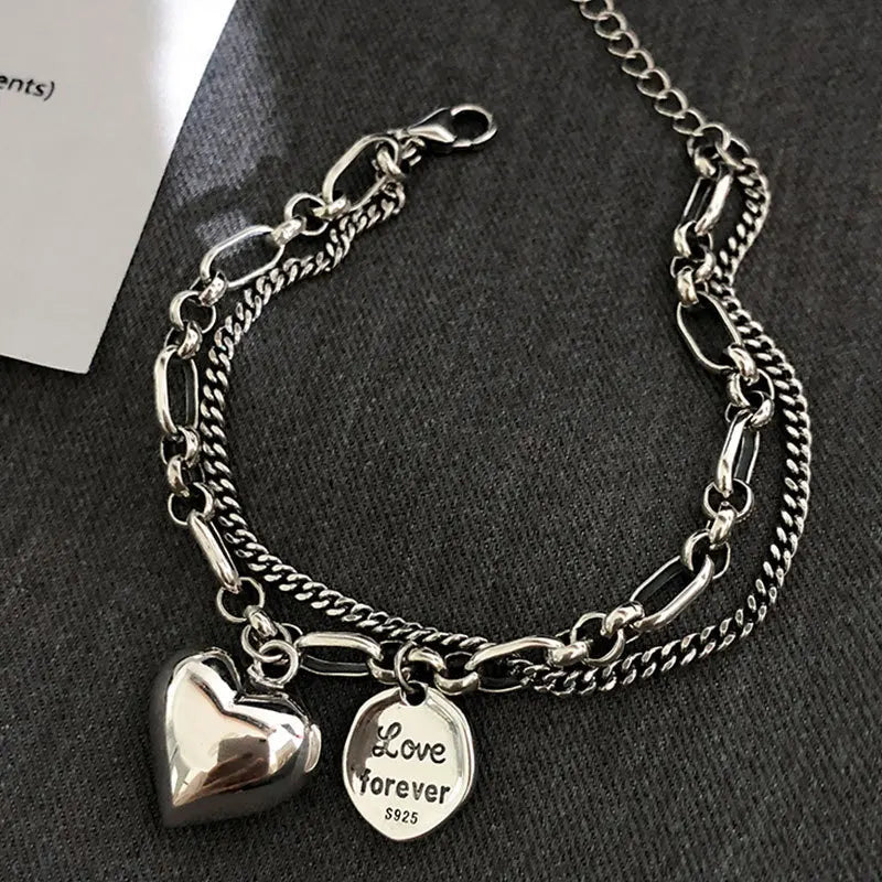 Pulseira Amor para Sempre Prata 925