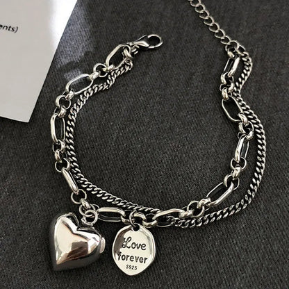 Pulseira Amor para Sempre Prata 925