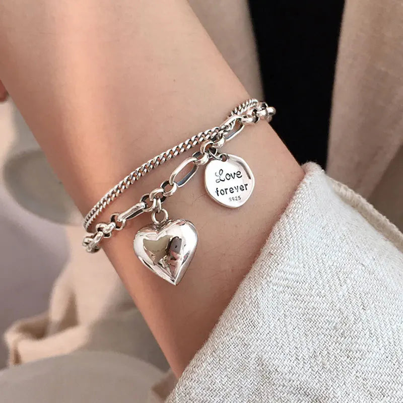 Pulseira Amor para Sempre Prata 925