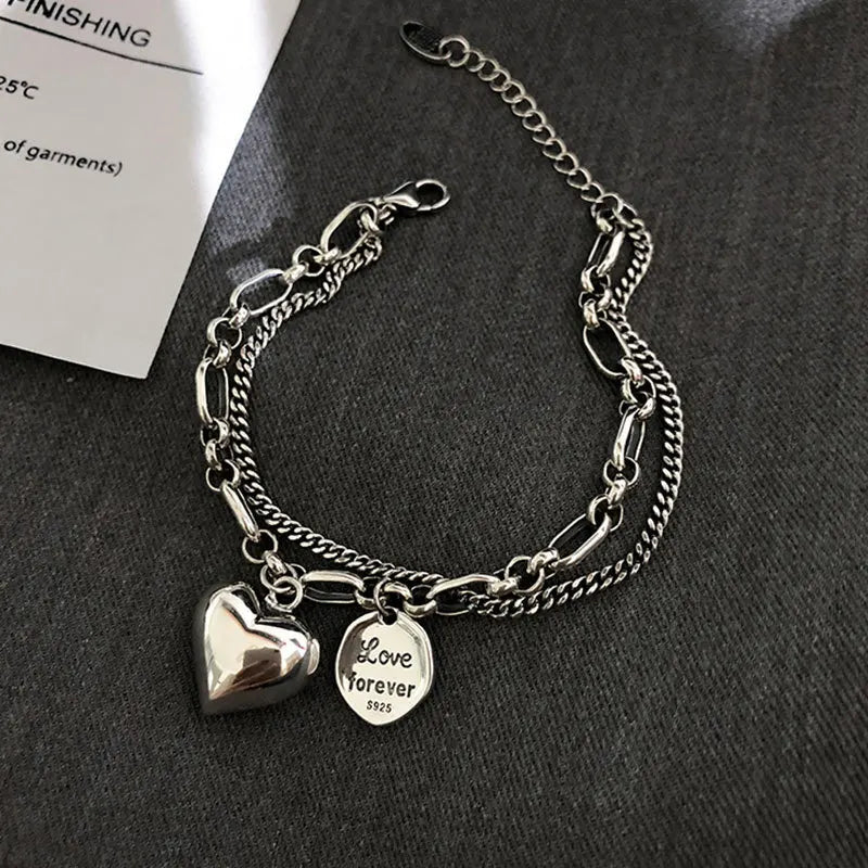 Pulseira Amor para Sempre Prata 925