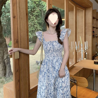 Vestido Amélie – Romance Floral & Elegância Natural