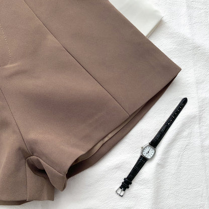 Shorts Siena – Alfaiataria Casual com Cinto