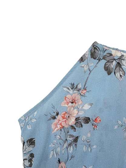 Vestido de Verão Floral Slim Fit