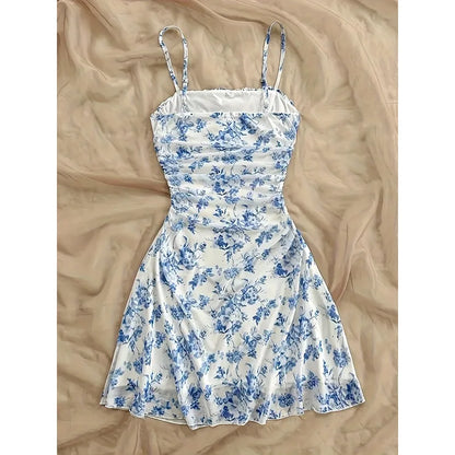 Vestido A-Line Feminino Casual de Verão