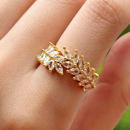 Anel Aurora Folheado