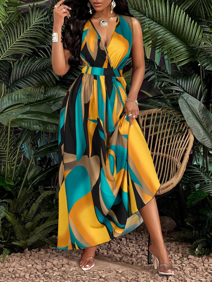 Vestido Florence – Leveza Floral & Charme Atemporal