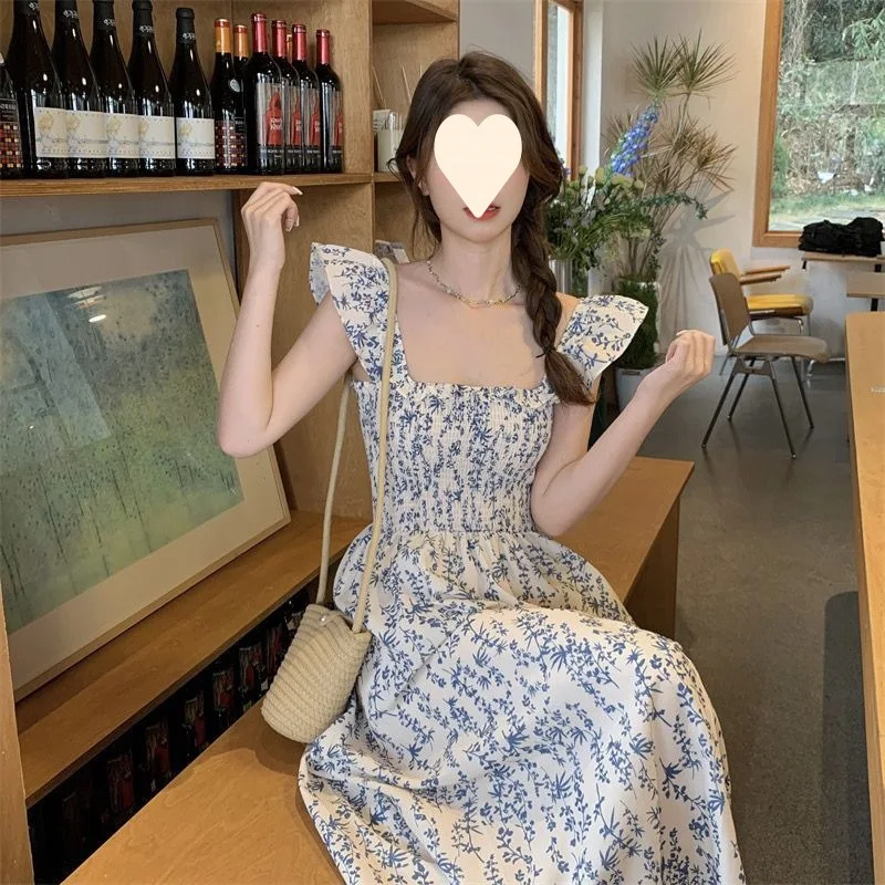 Vestido Amélie – Romance Floral & Elegância Natural