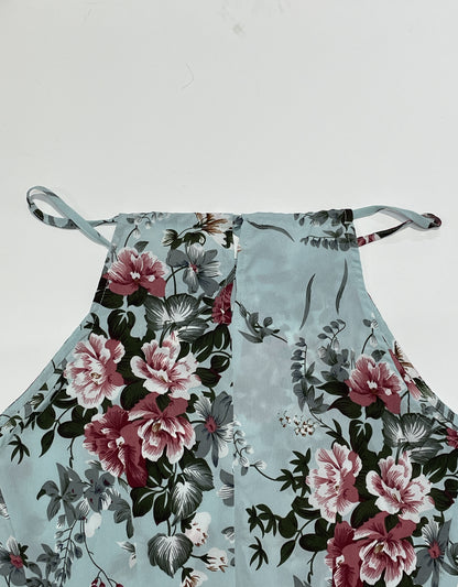 Vestido de Verão Floral Slim Fit