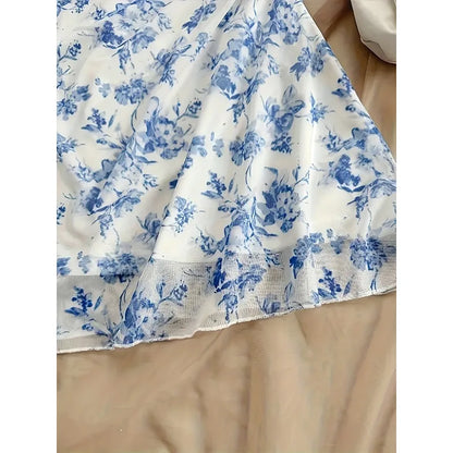 Vestido A-Line Feminino Casual de Verão