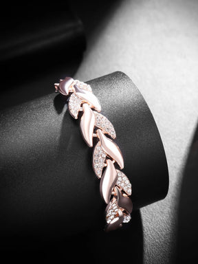 Pulseira Moissanite Dourada