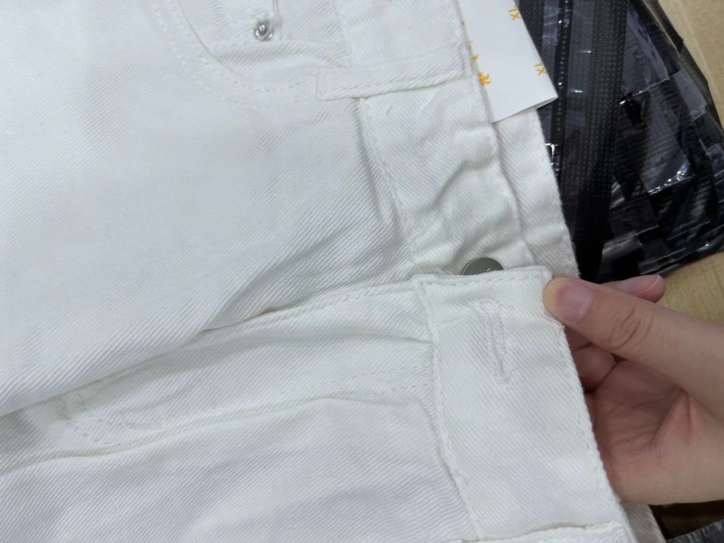 Shorts Jeans Feminino Cintura Alta Y2K