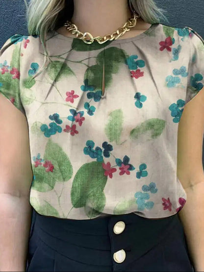 Blusa Amalfi – Estampa Floral & Estilo Boho Chic