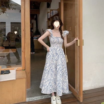 Vestido Amélie – Romance Floral & Elegância Natural