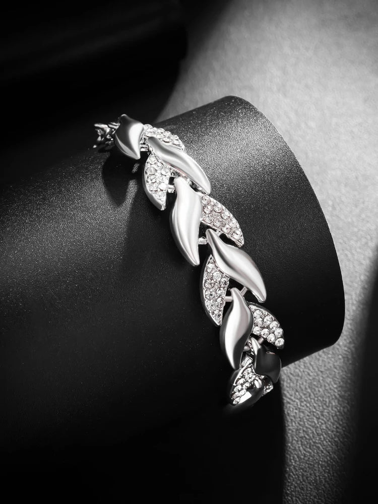 Pulseira Moissanite Dourada