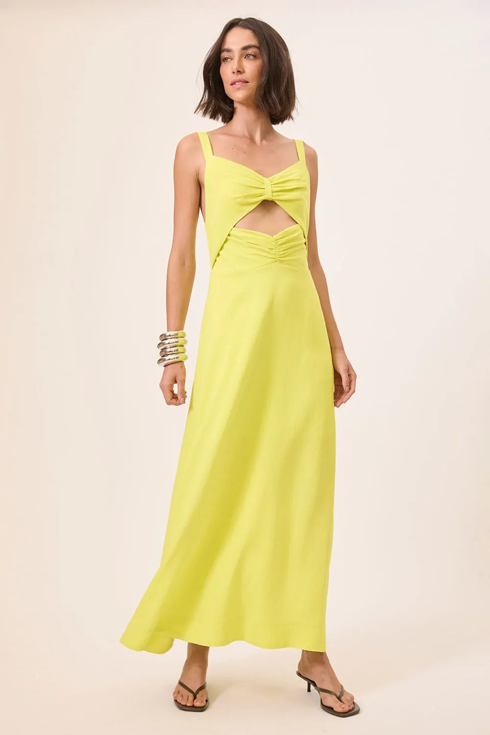 Vestido Longuete Regata Vazado