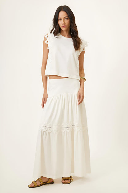 Saia Longuete com Guipir