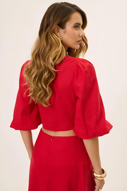 Blusa de Amarrar no Busto RYVEI